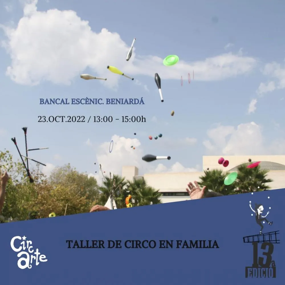 Taller de Circo en Familia + Fiesta Clausura
