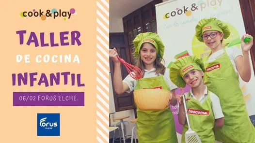 Taller de Cocina infantil en Forus Elche