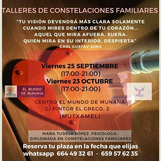 Taller de Constelaciones Familiares. Mutxamel