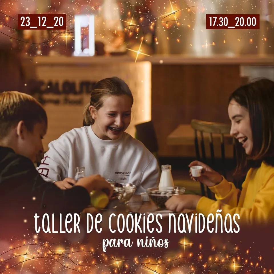 Taller de Cookies Navideñas