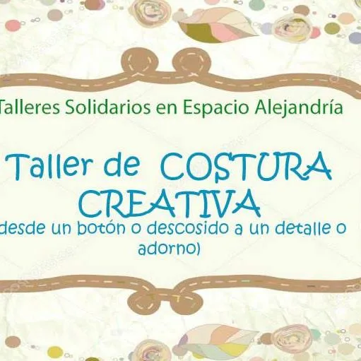 Taller de Costura Creativa