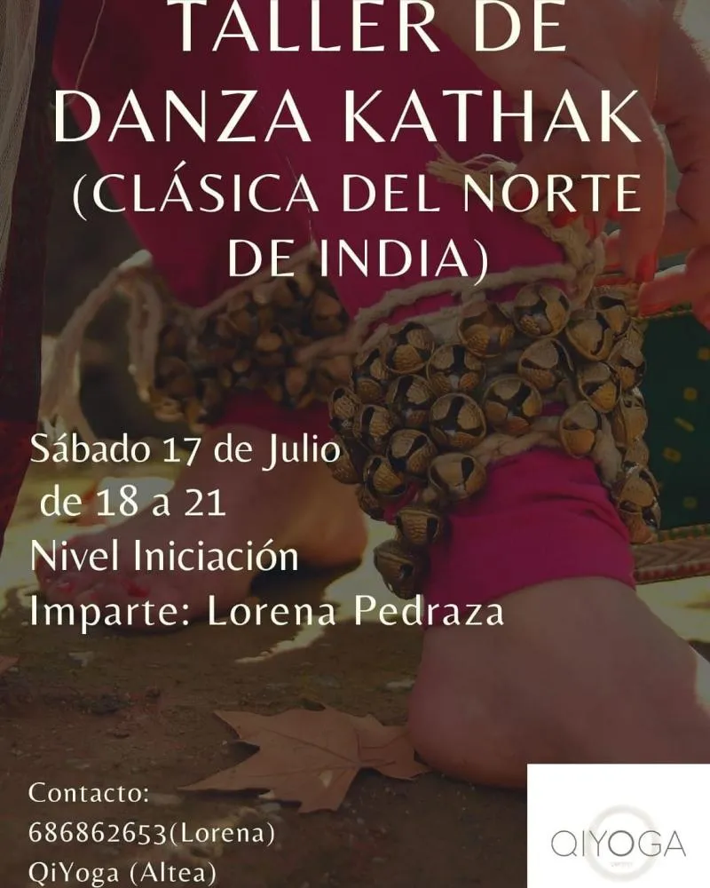 Taller de Danza kathak (clásica del Norte de la India)