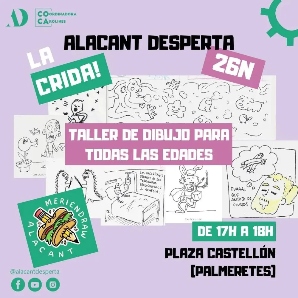Taller de dibujo para todas las edades