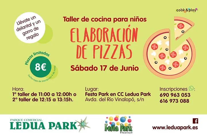 Taller de elaboración de pizzas
