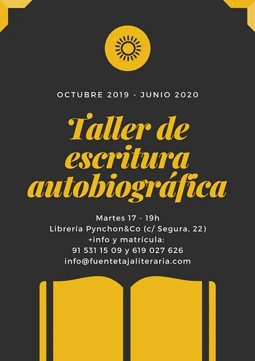 Taller de escritura autobiográfica