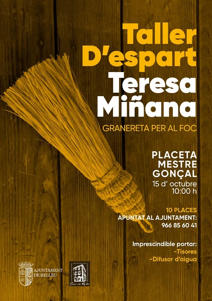 Taller de esparto Teresa Miñana