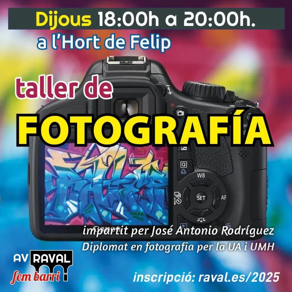 Taller de fotografía