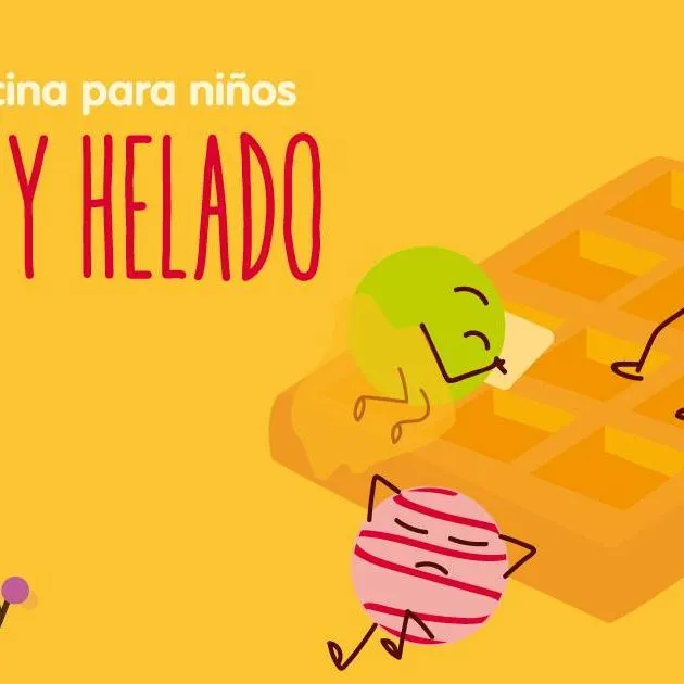 Taller de Gofres y Helados Para Niños