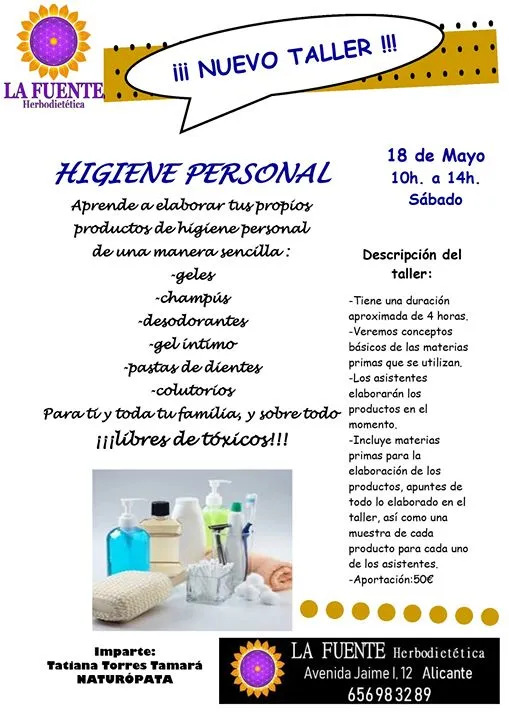 Taller de Higiene Personal