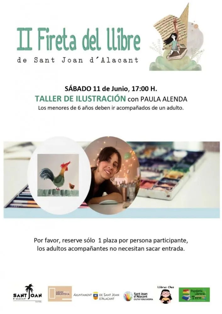 Taller de ilustración con Paula Alenda