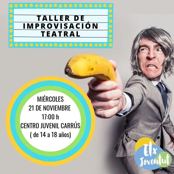 Taller de improvisación teatral en Elche