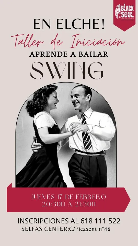 Taller de iniciación a lindy hop Swing Dance