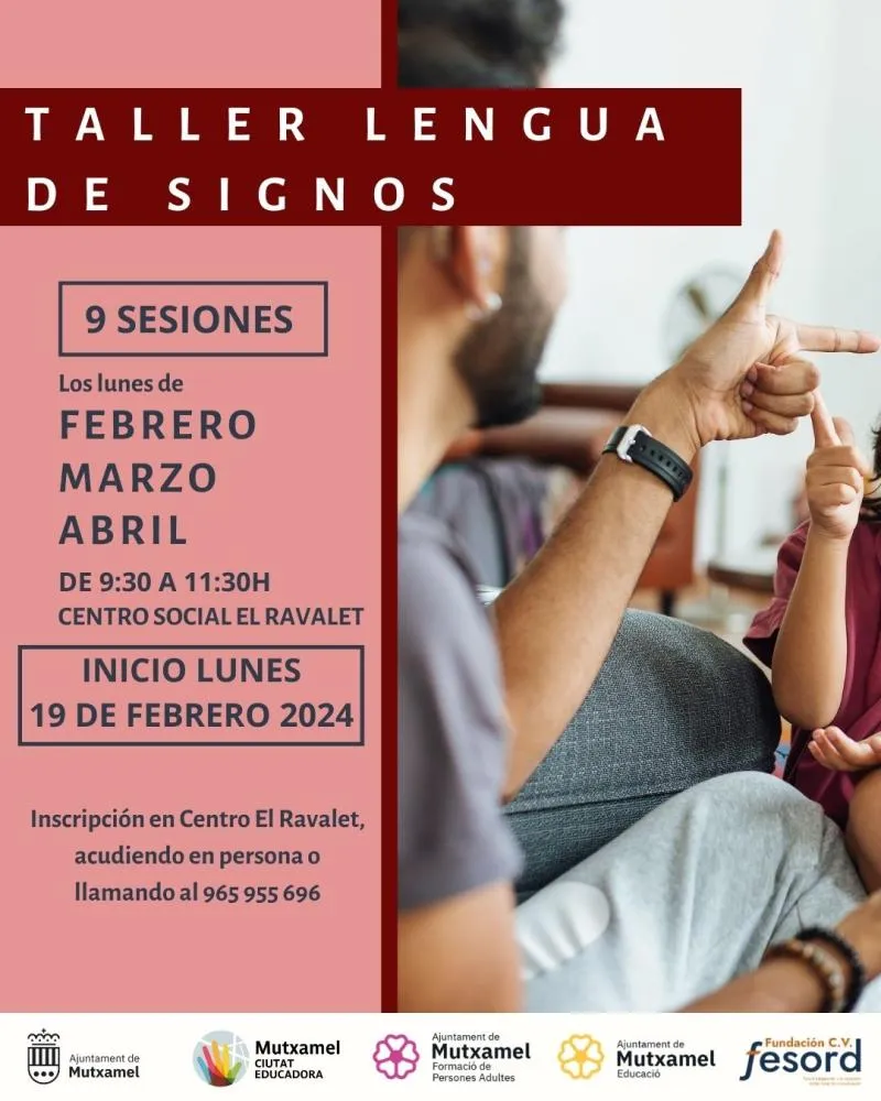 Taller de lengua de signos