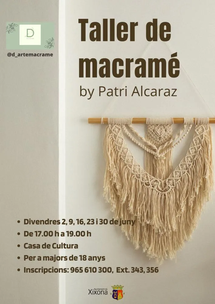 Taller de macramé