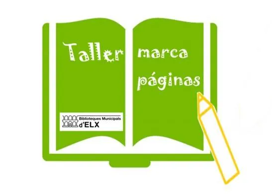 Taller de marcapáginas en Biblioteca Pedro Salinas