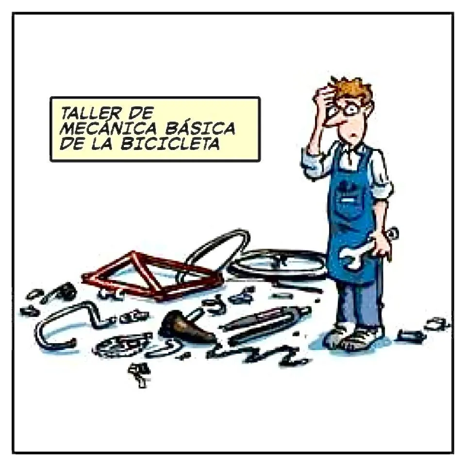 Taller de mecánica básica de la bicicleta en Mercadillo Gran - Vía Teulada