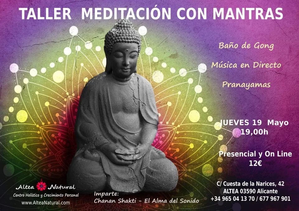 Taller de meditación con mantras