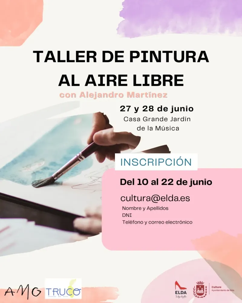 Taller de pintura al aire libre con Alejandro Martínez