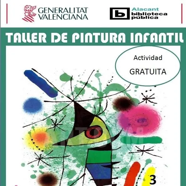 Taller de pintura infantil "Maestros del trazo"