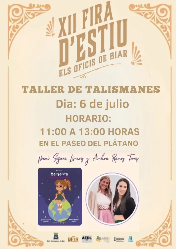 Taller de Talismanes ► Fira d'Estiu - Els Oficis de Biar 2025