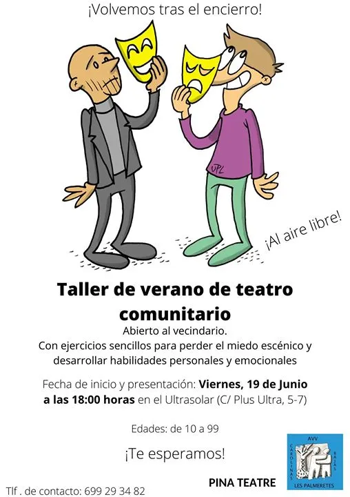 Taller de verano de Teatro Comunitario