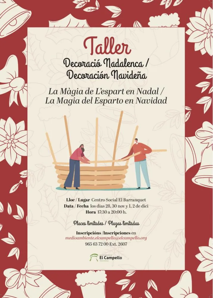 Taller decoración Navideña