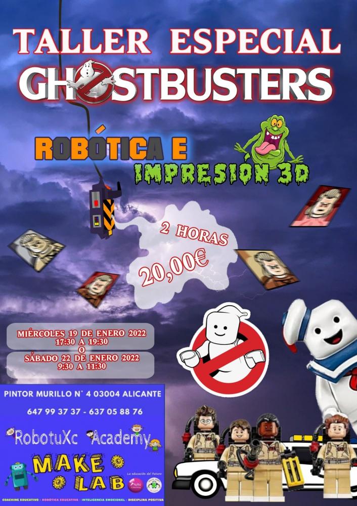 Taller especial Ghostbusters