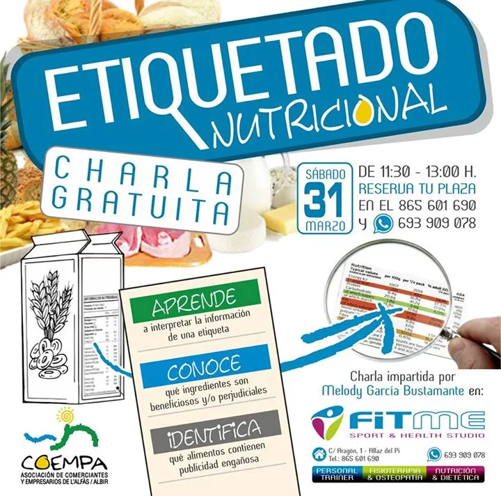 Taller etiquetado Nutricional