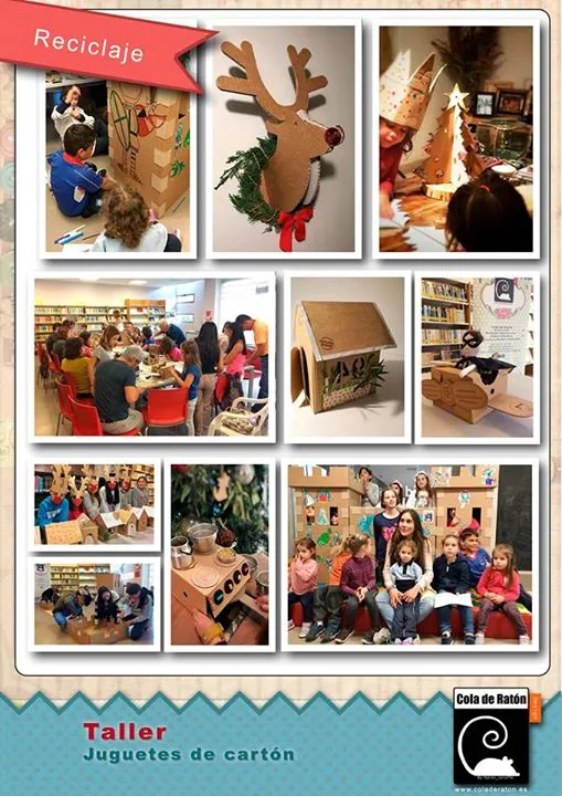 Taller familiar "Juguetes de cartón"