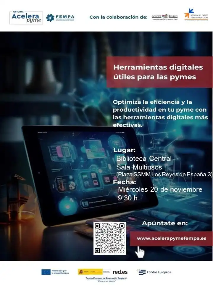 Taller formativo Herramientas digitales útiles para las pymes