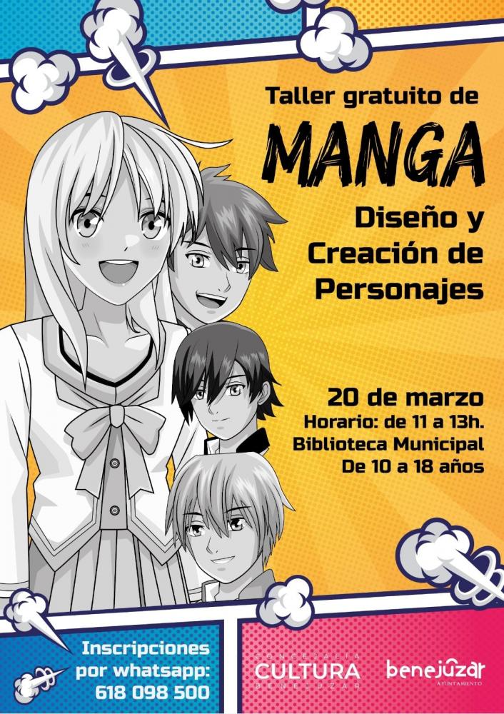 Taller gratuito de Manga