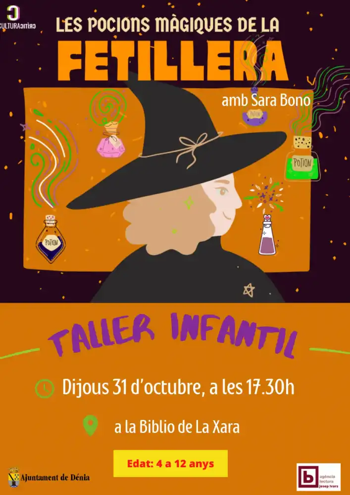 Taller infantil "Les pocions de la fetillera" en La Xara