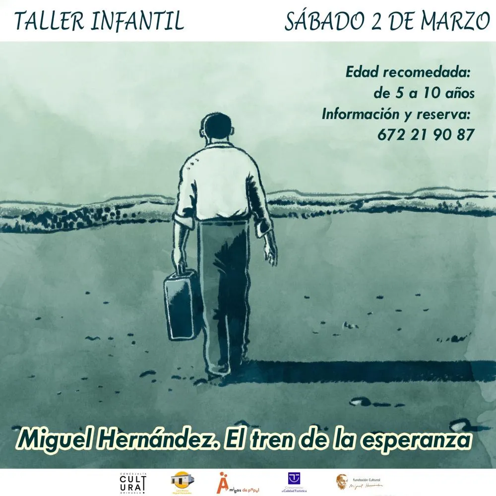 Taller infantil - Miguel Hernández. El tren de la Esperanza