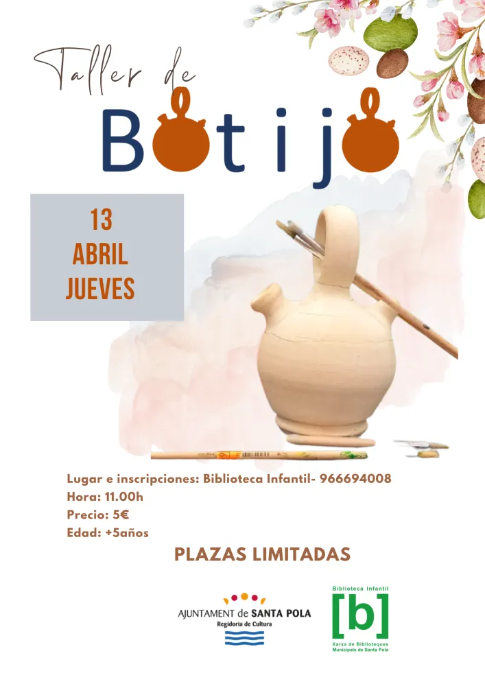 Taller infantil de botijo