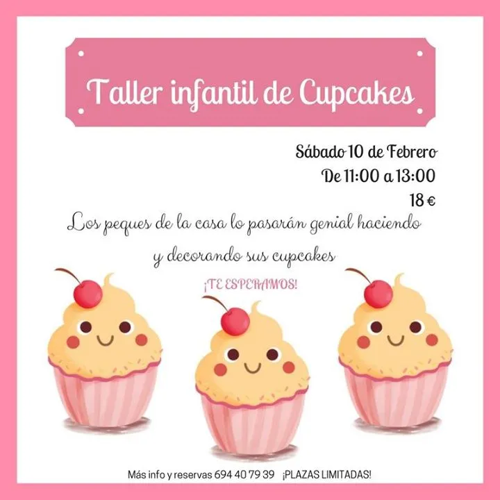 Taller Infantil de Cupcakes