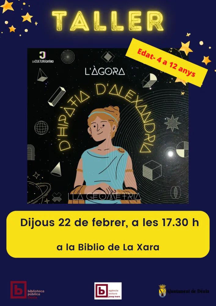 Taller infantil en La Xara