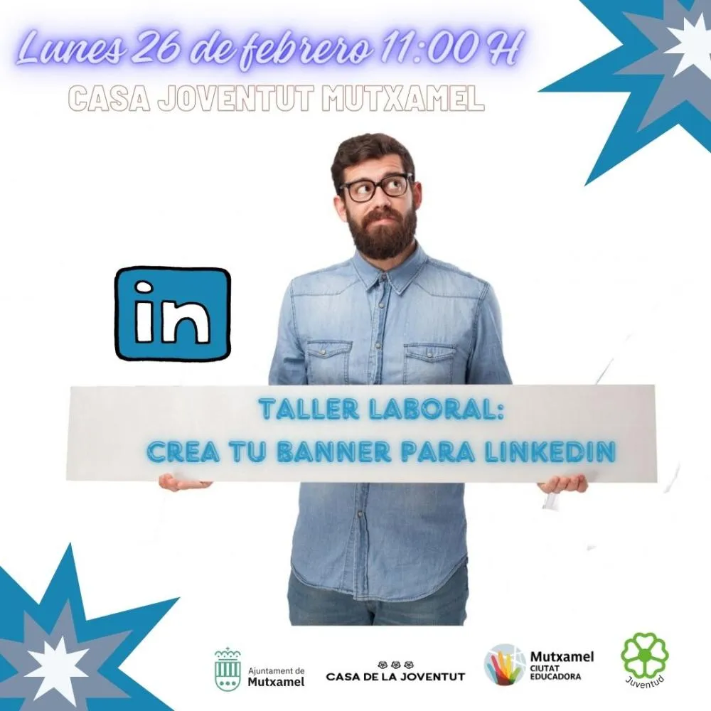 Taller laboral: Crea tu banner para Linkedin