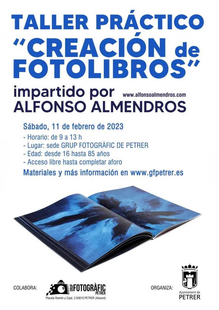 Taller práctico "Creación de fotolibros"