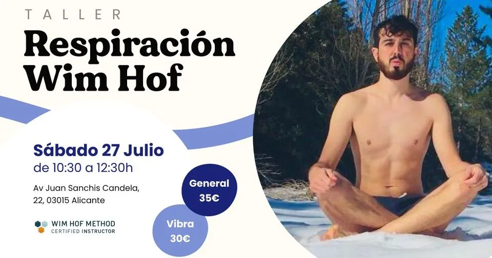 Taller Respiración Wim Hof