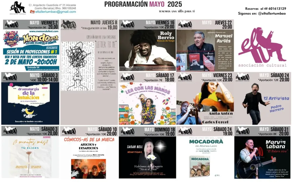 Taller Tumbao Mayo 2025