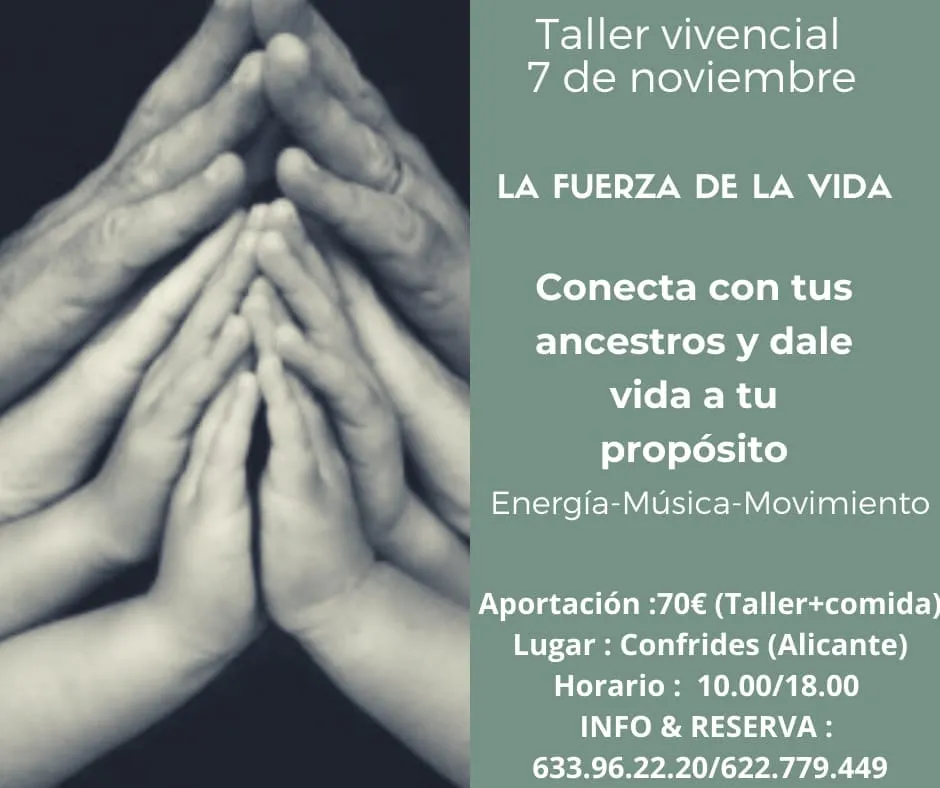 Taller vivencial - La Fuerza de la vida