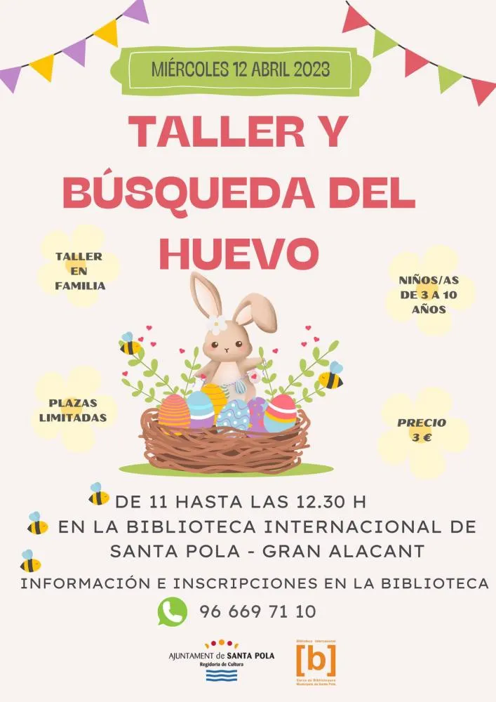 Taller y búsqueda del huevo