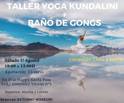 Taller Yoga Kundalini + Baño De Gongs