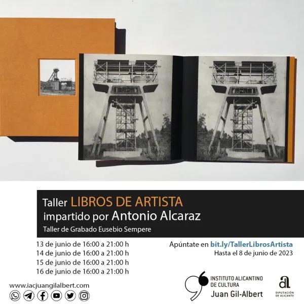 Taller "Libros de artista" impartido por Antonio Alcaraz