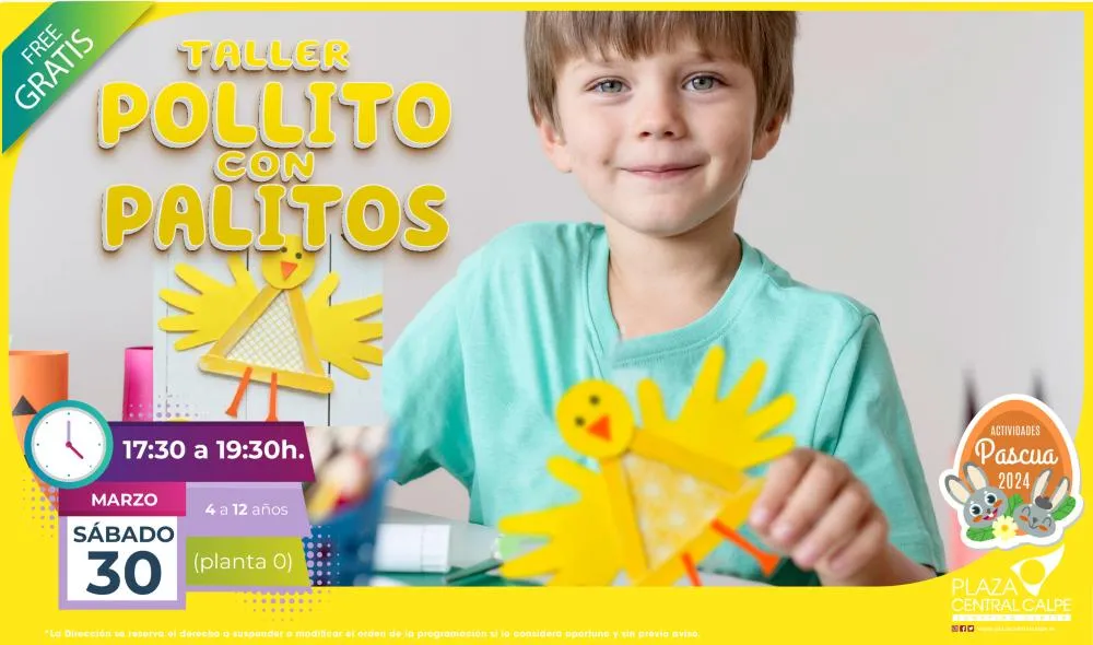 Taller "Pollito con Palitos"