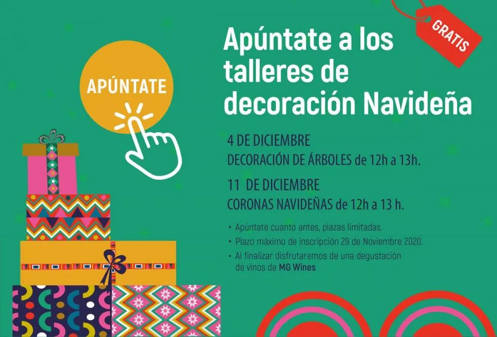 Talleres de decoración navideña Supergarden