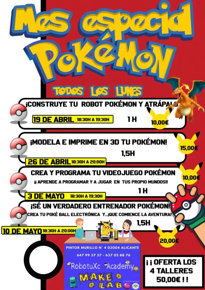 Talleres de Pokemon