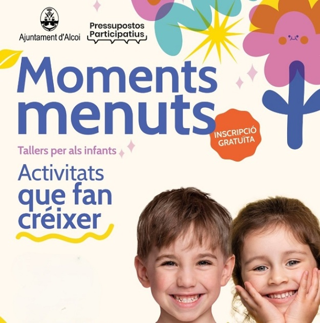 Talleres gratuitos para la infancia Alcoy 2025