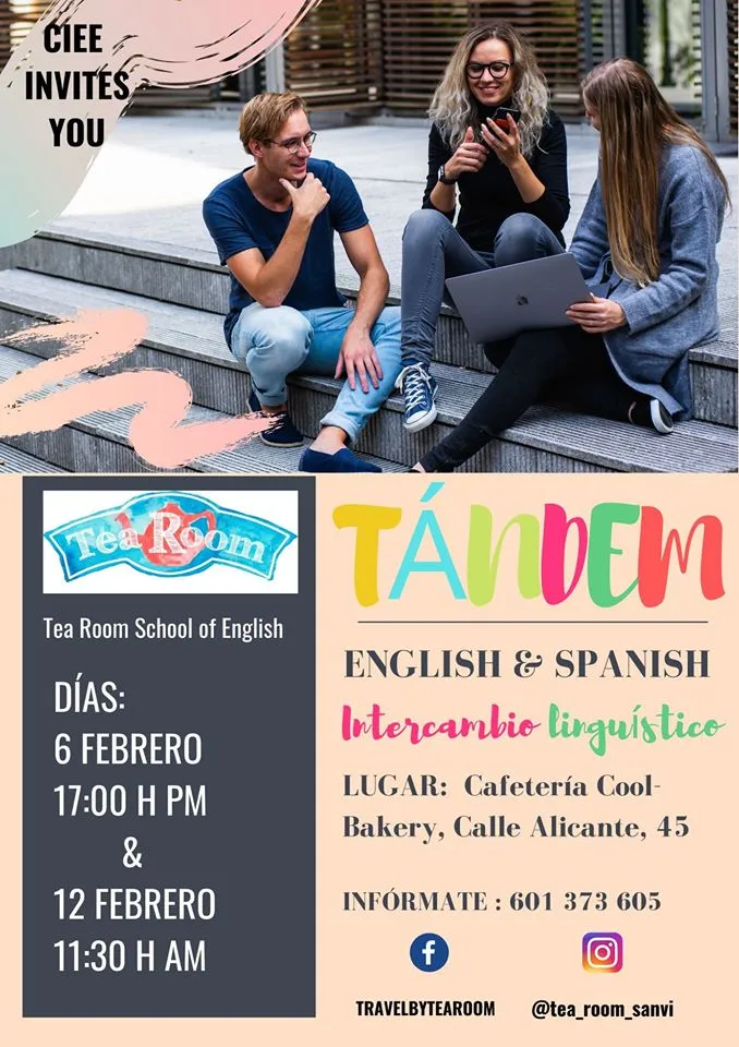 Tandem - English - Spanish - Intercambio de Idiomas San Vicente del Raspeig