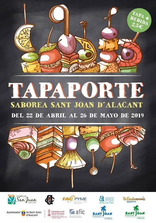 Tapaporte 2019 Sant Joan d'Alacant